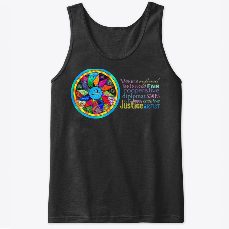 Libra Astrology Mandala Shirt