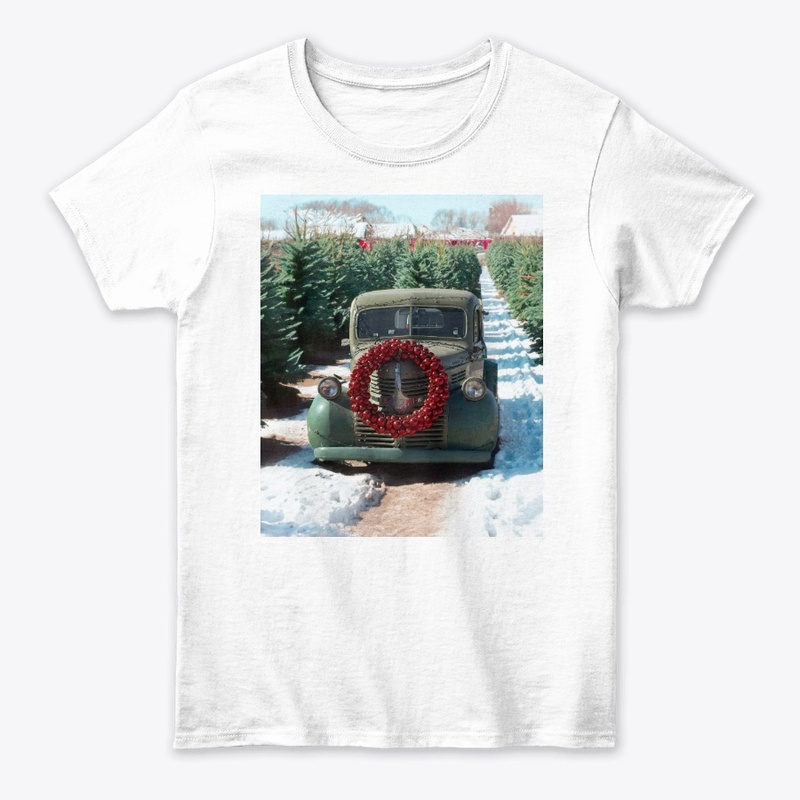 Truck At Christmas Tree Farm