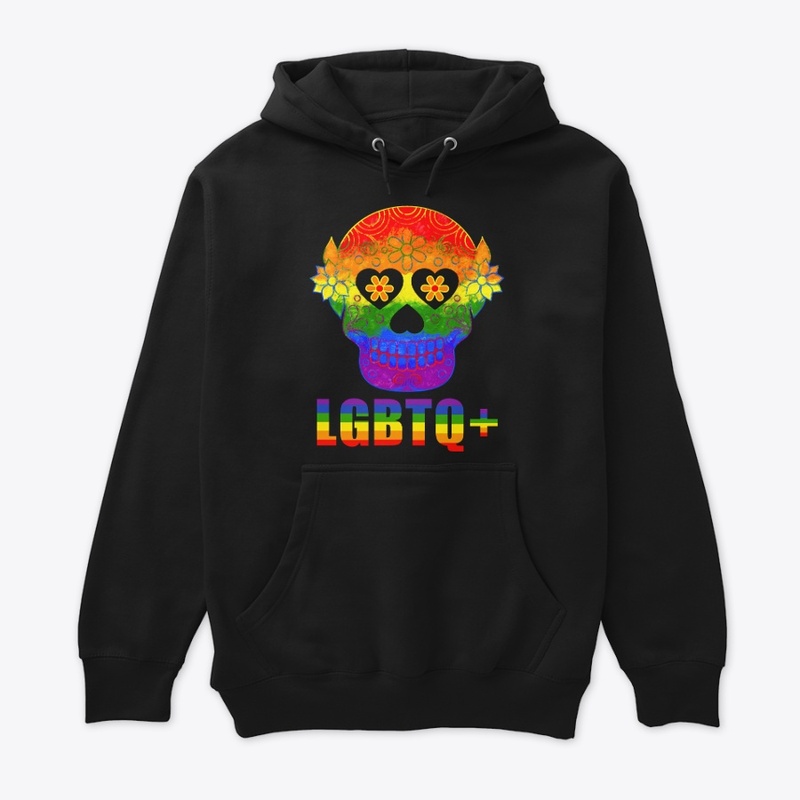 Pride LGBTQ+ Skull T shirts