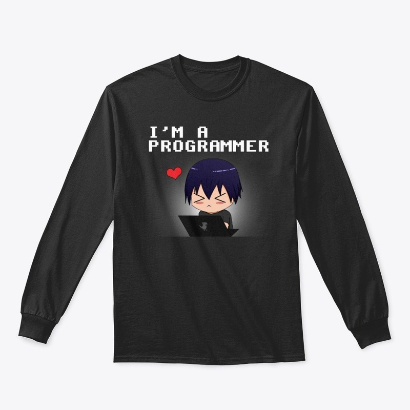 Passionate Chibi Programmer(Dark)