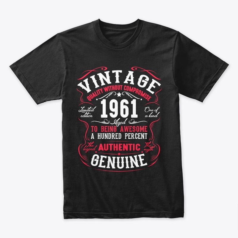 Vintage 1961 birthday Gift ideas