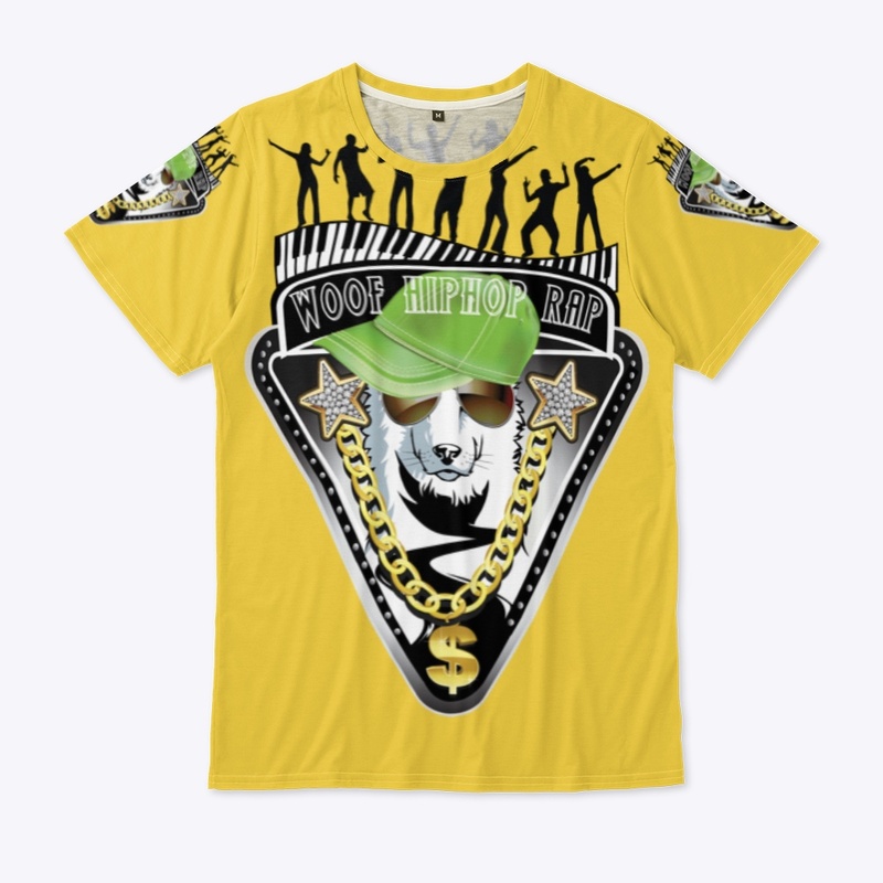 WooF HipHop Rap All-Over-Print T-Shirt