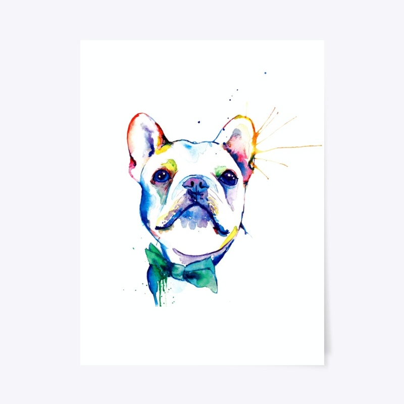 French Bulldog poster ver.1