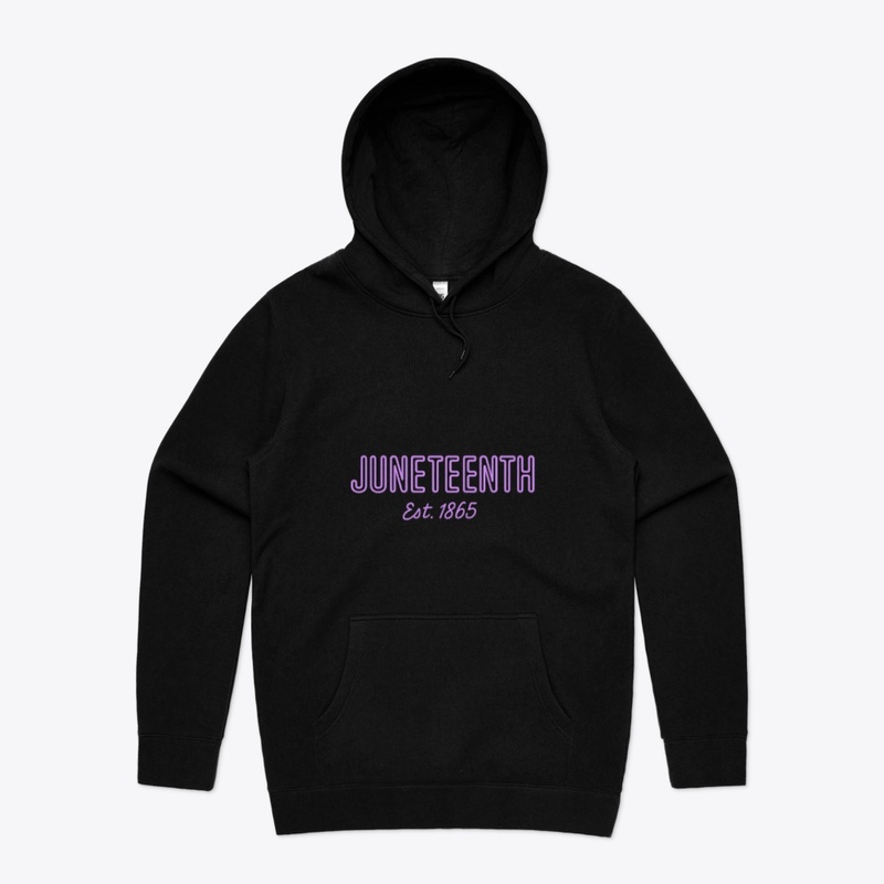 Juneteenth – Est. 1865 Neon Style