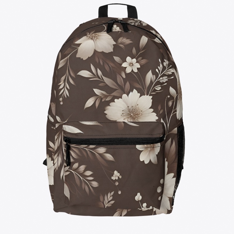 Fashion floral backpack