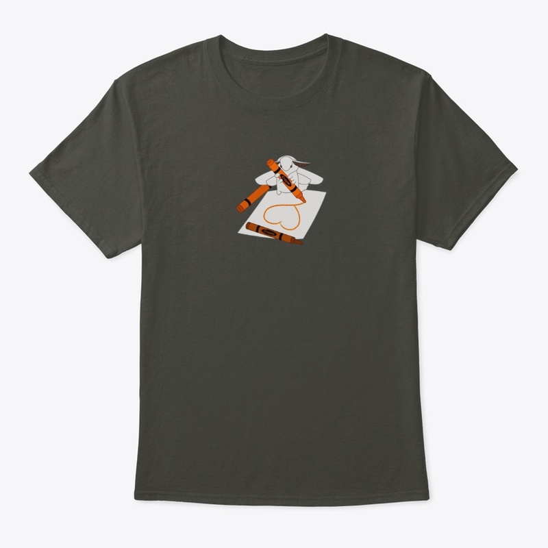 Doodle Time Moth - Orange Crayon
