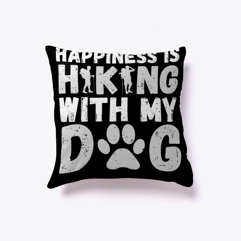 Happiness Is Hiking With My Dog Cute Hik