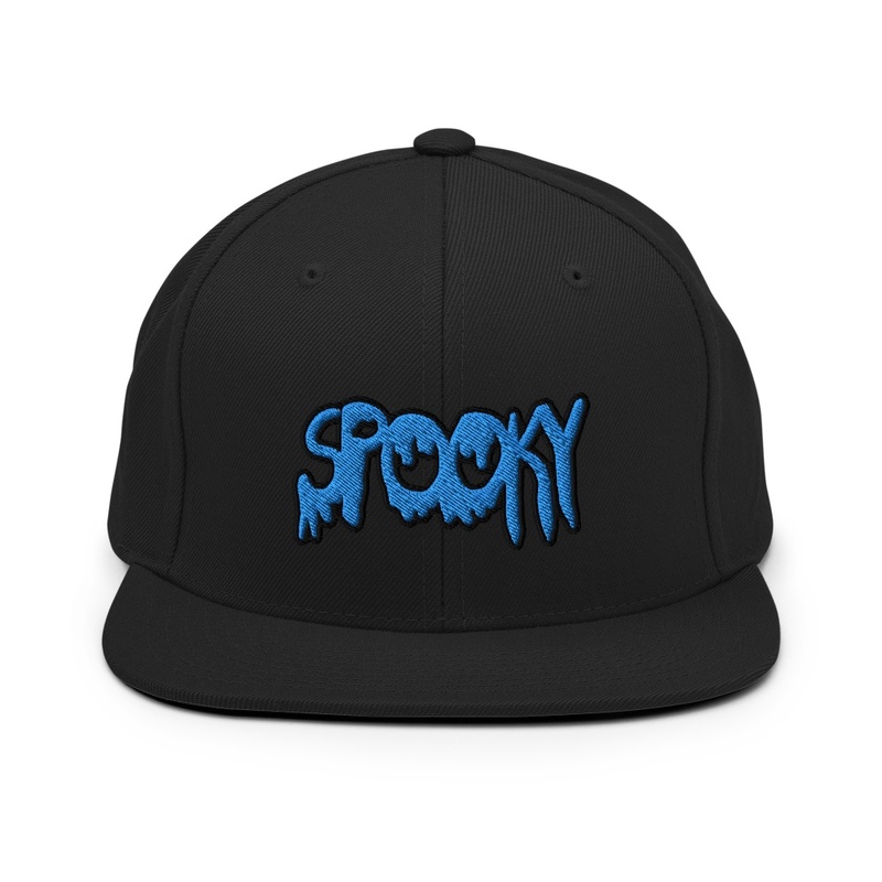 Spooky Snapback (Light Blue)