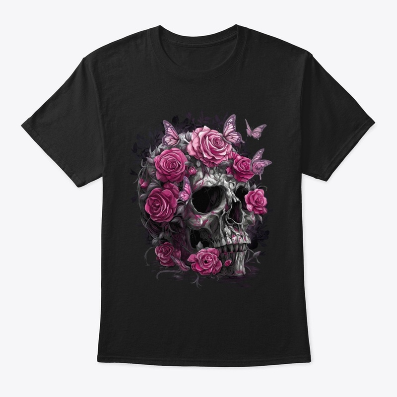 Romantic Gothic Skull