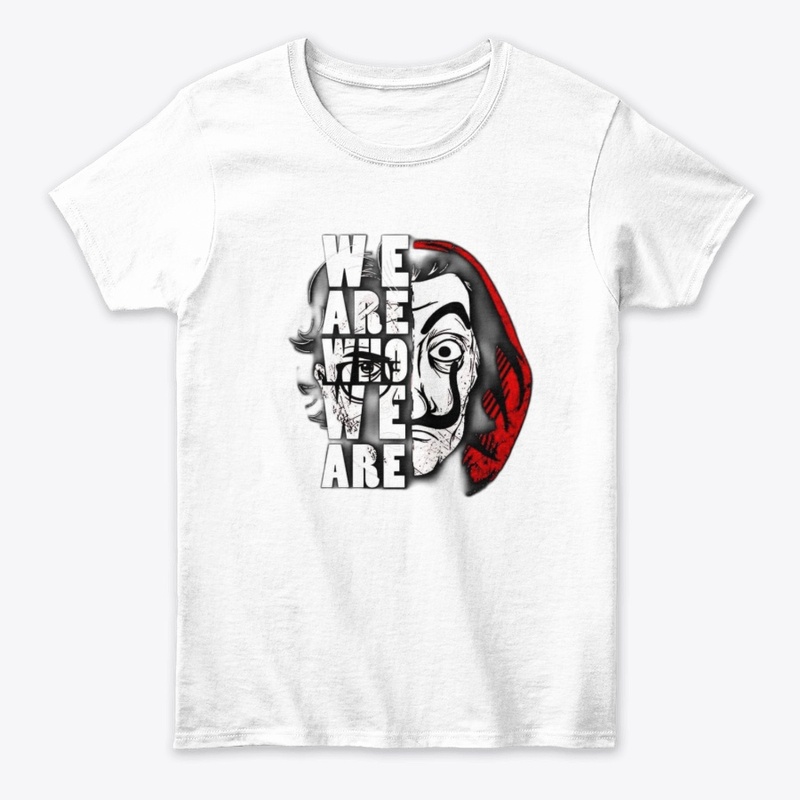 "We Are Who We Are Mask Hoodie"