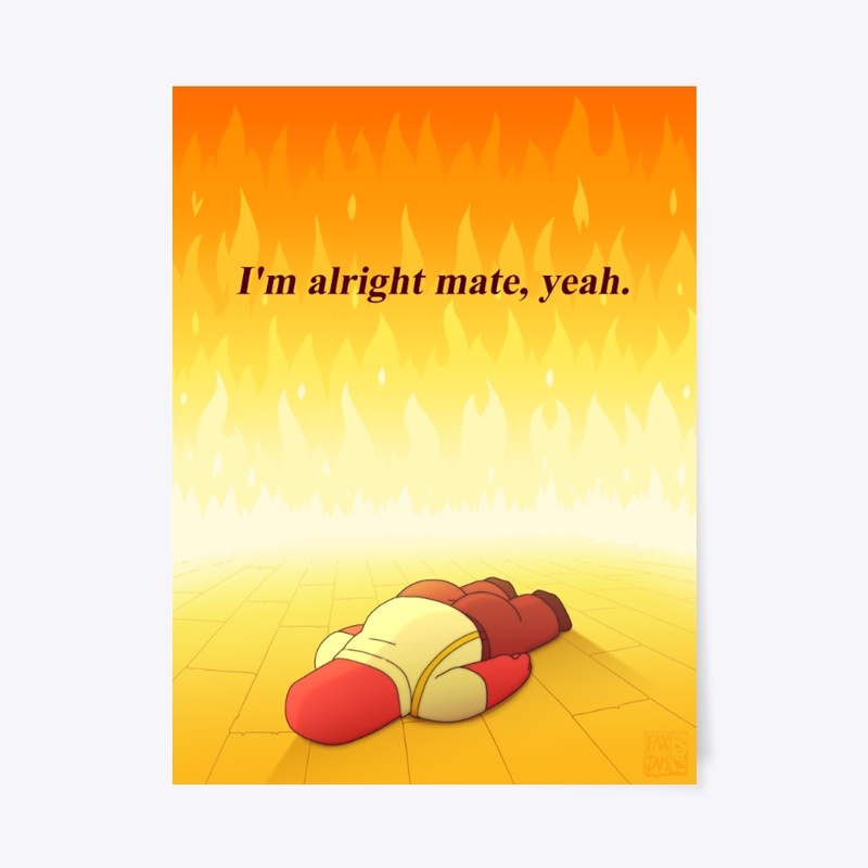 I'm alright mate, yeah.