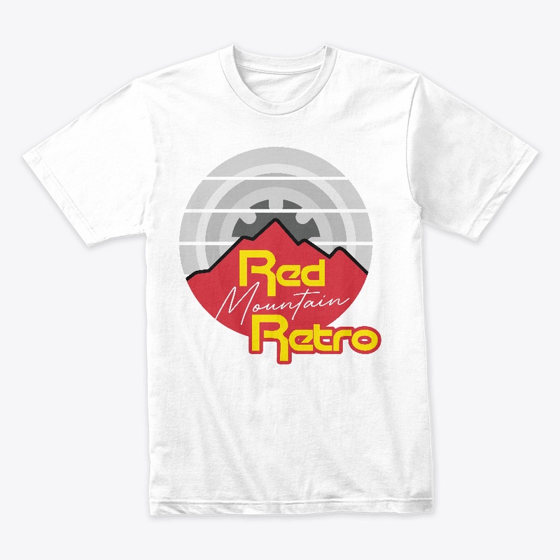 Red Mountain Retro Basic Logo
