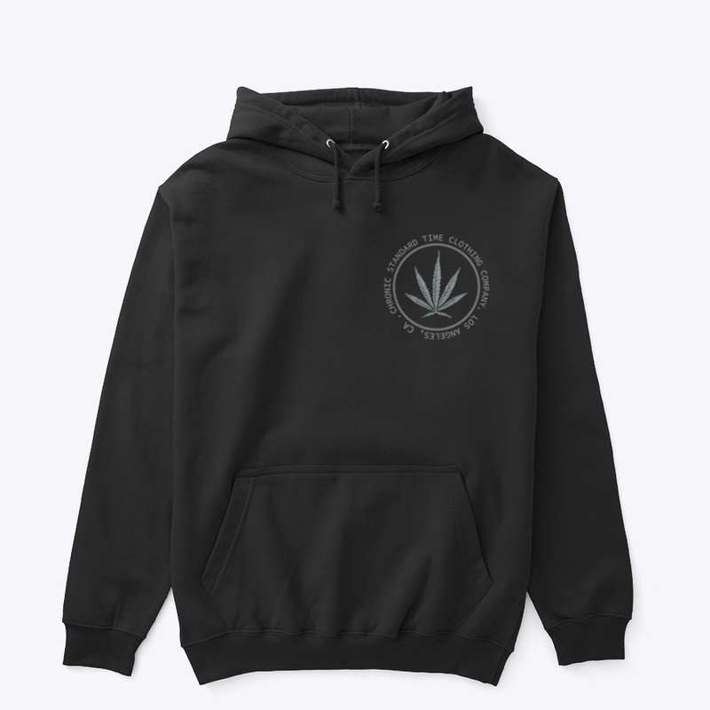 Black/Silver Pull Over