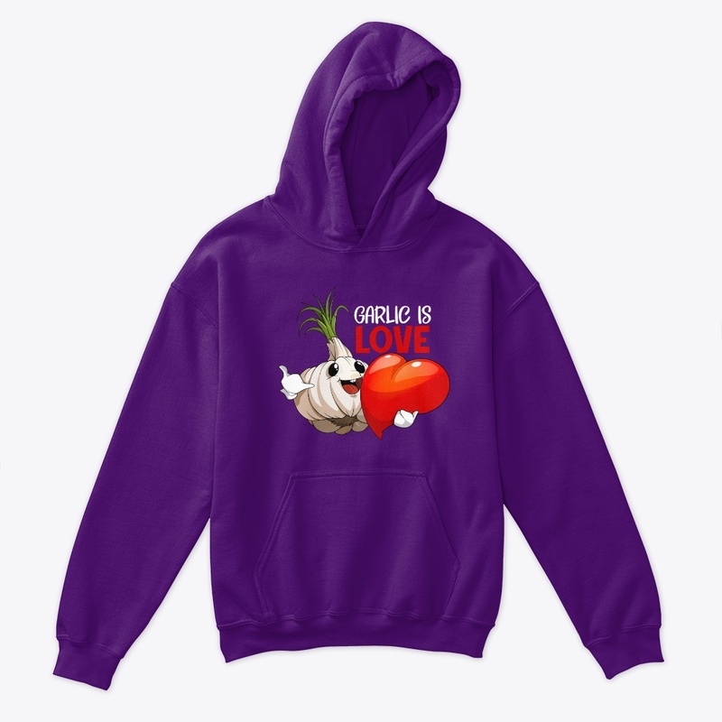 Garlic is Love Kids (White Lettering)