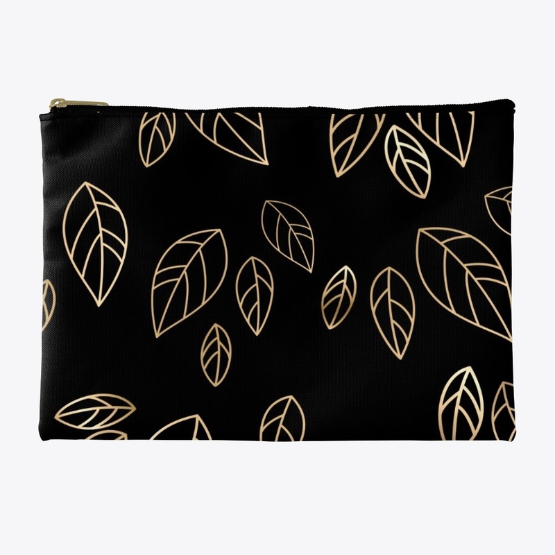Casual Covered In Gold Leaves