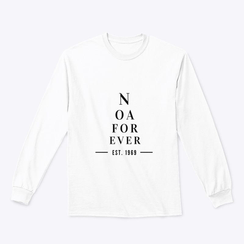 NOA Forever Snellen Black Lettering