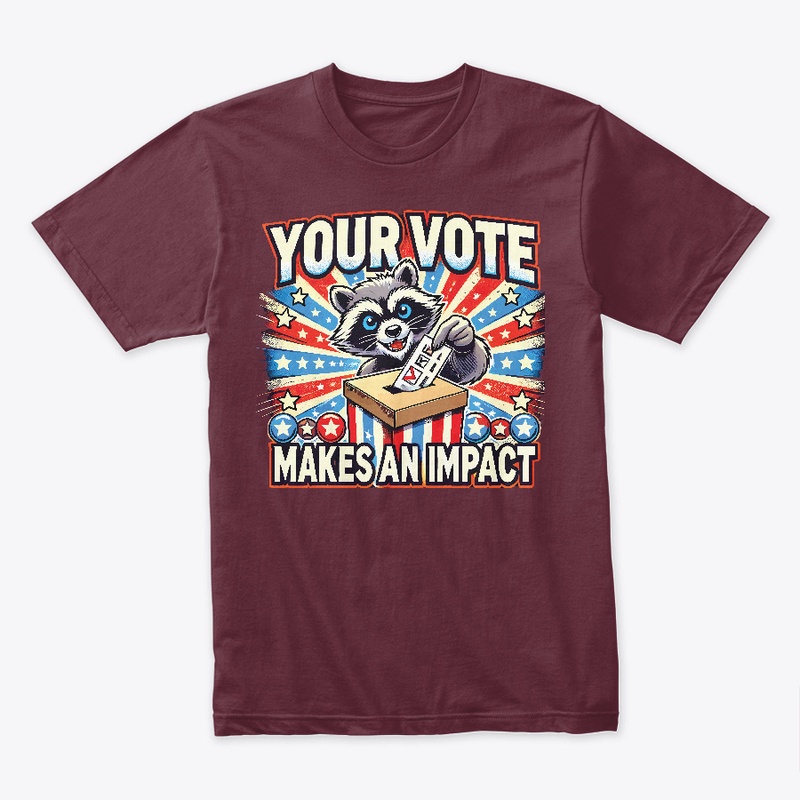 Retro vintage graphics "Vote" design.