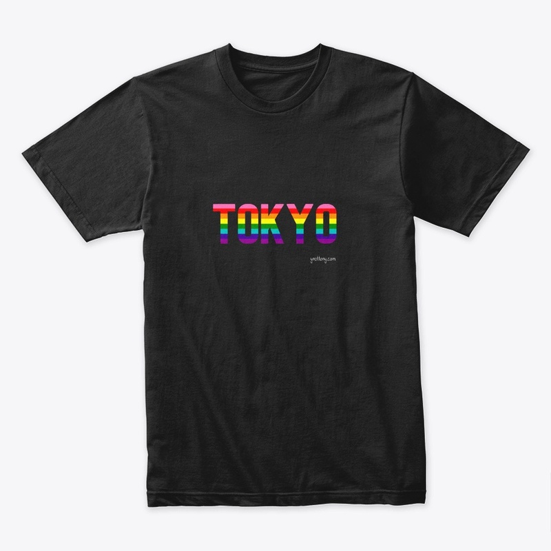 Tokyo Pride Rainbow Flag Apparel