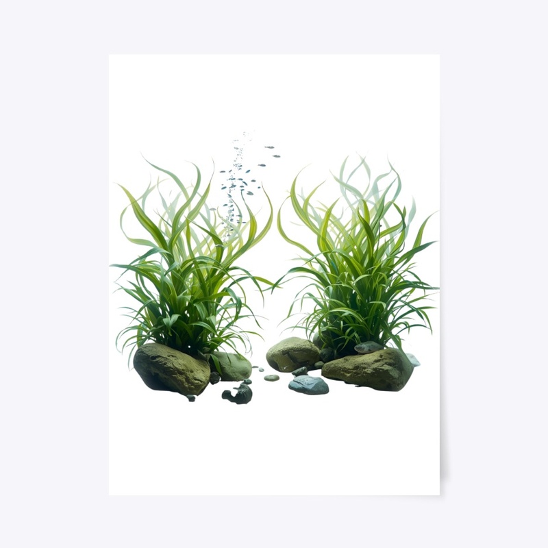 Underwater Garden Illustration