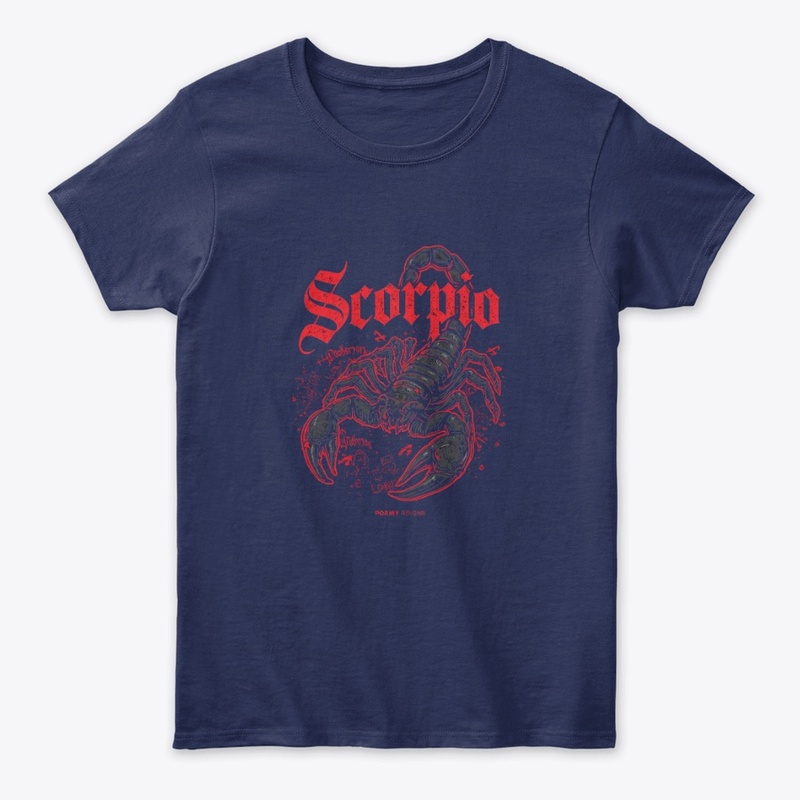 Fierce Scorpio Zodiac T-Shirt 🦂