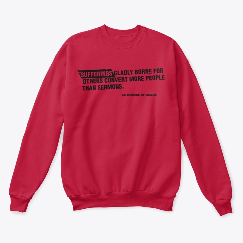 St. Therese  - Sufferings - Grunge