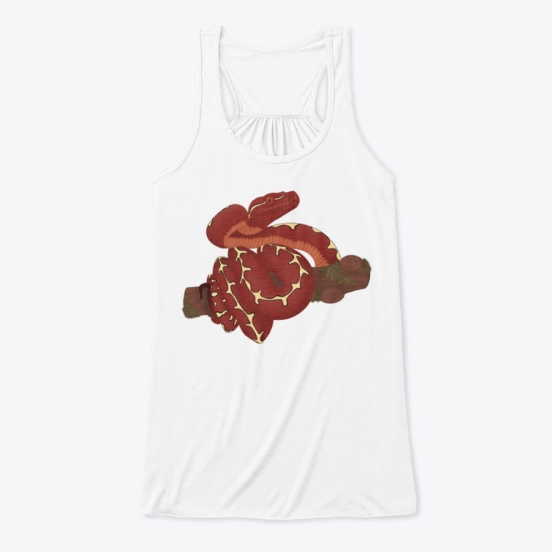 Red Green Tree Python