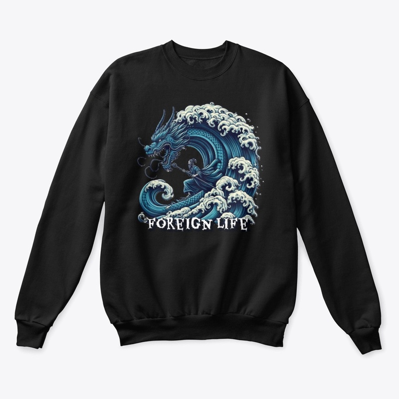 Foreign Life Riding Dragon Wave