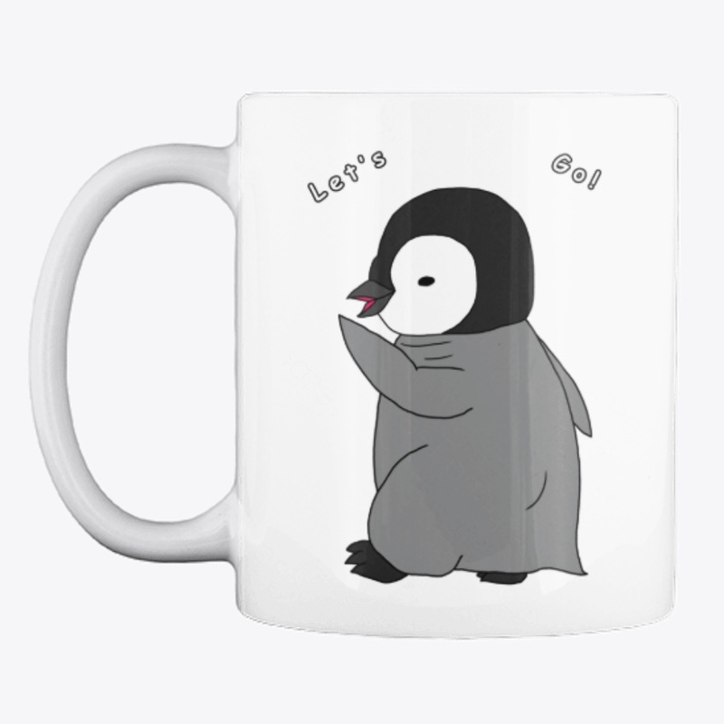 Let's Go! - Cute Baby Penguin Design