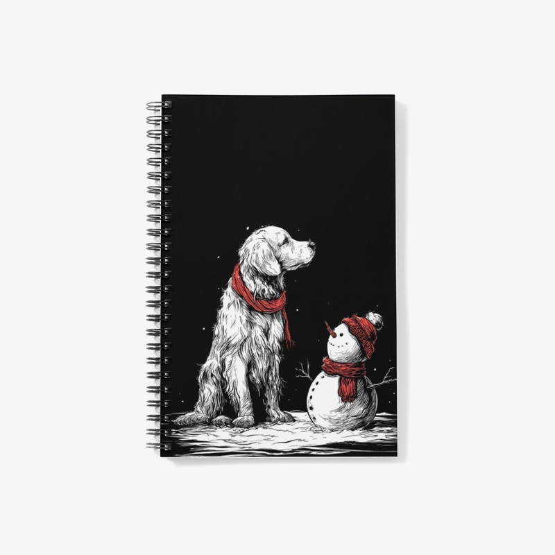 Snowy Night Pup