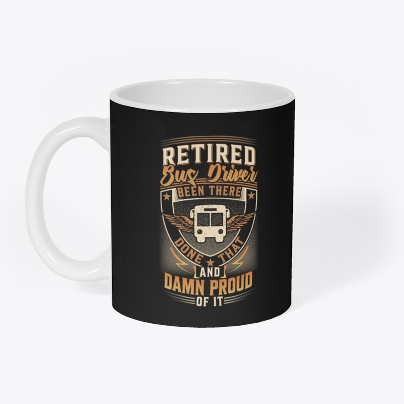 Proud Retired Bus Driver Hoodie 