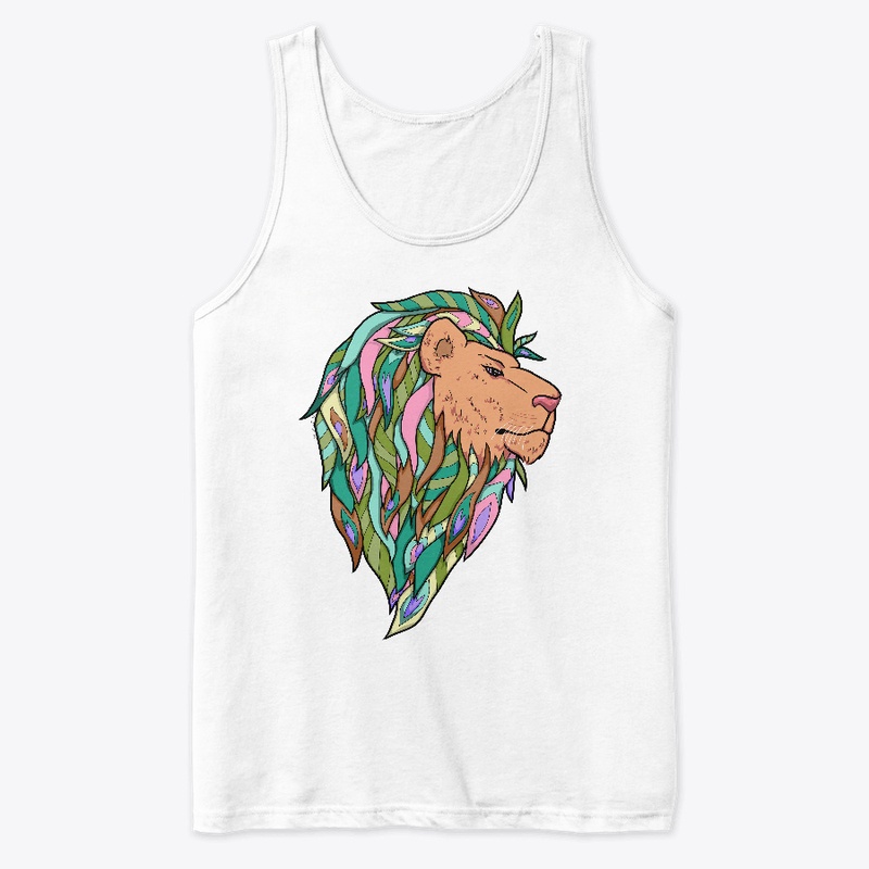 Peacock-Maned Lion
