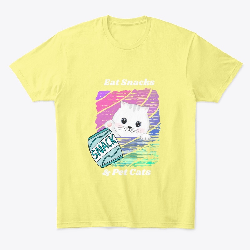 Eat Snacks and Pet Cats