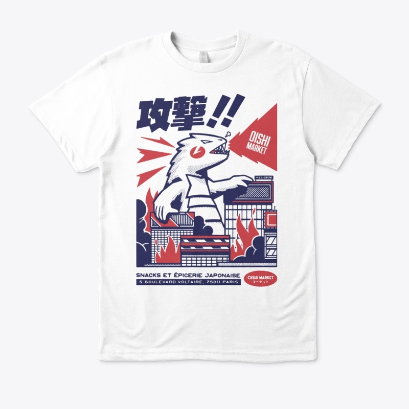 Godzilla at Oishi Market