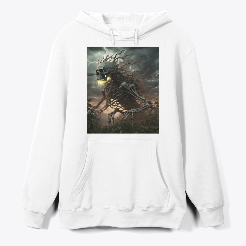 Haunting Skeletal Creature Storm