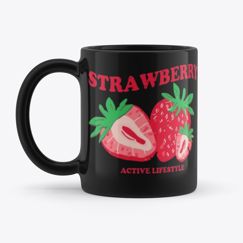 Sip SweetStrawberry Active Lifestyle Mug