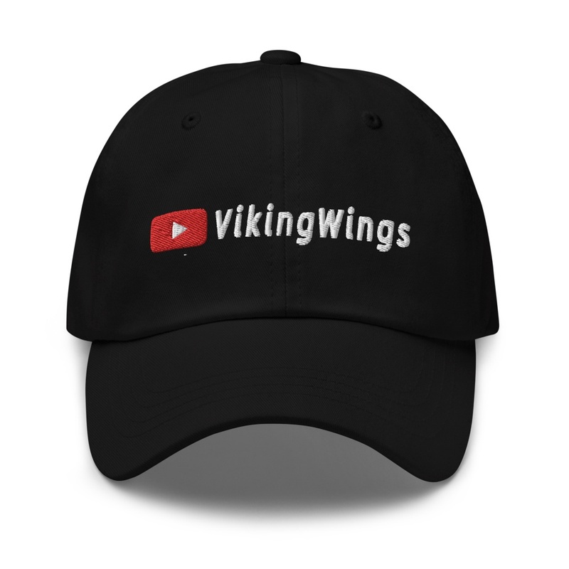 YouTube Cap - Viking Wings