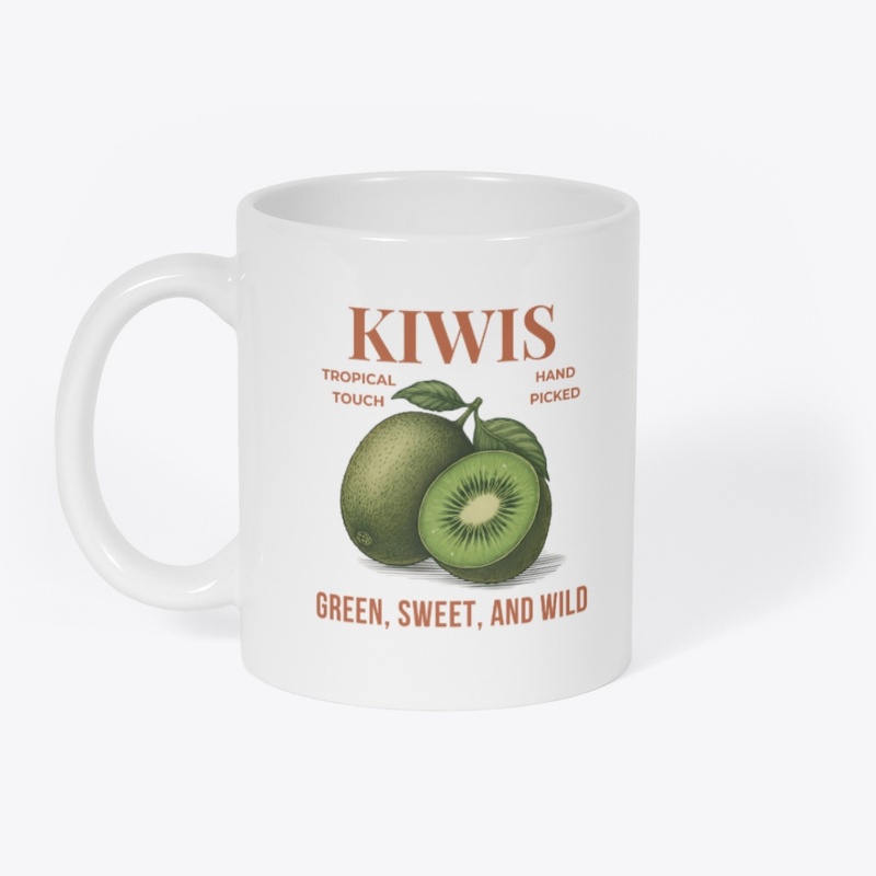 Kiwi | Vintage Fruit Art