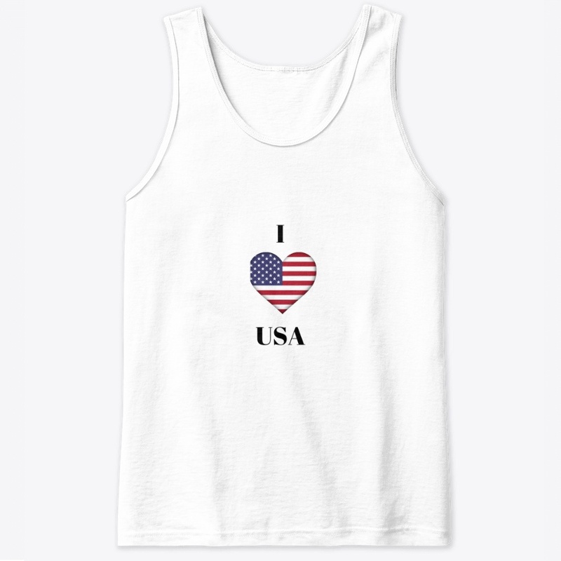 I love USA Tee - 4th of July Tee