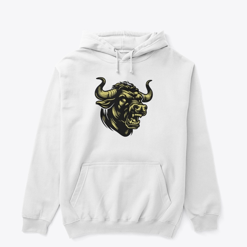Rustic and Fierce Cow Graphic