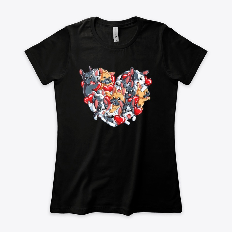 French Bulldog Valentines Day