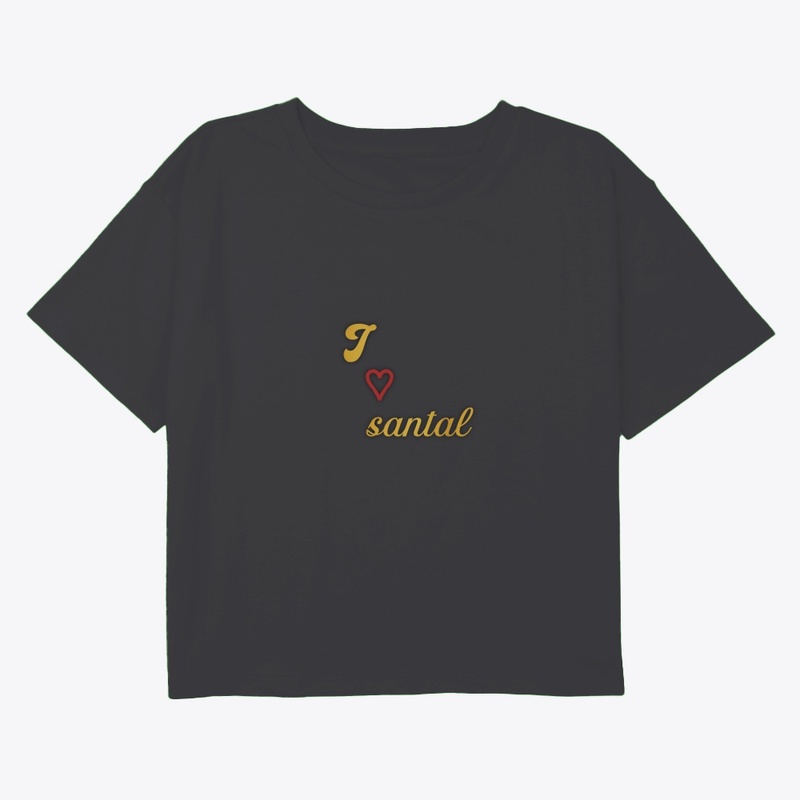'I love santal' new stylish shirt 
