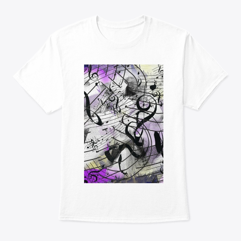 Music icons with purple color