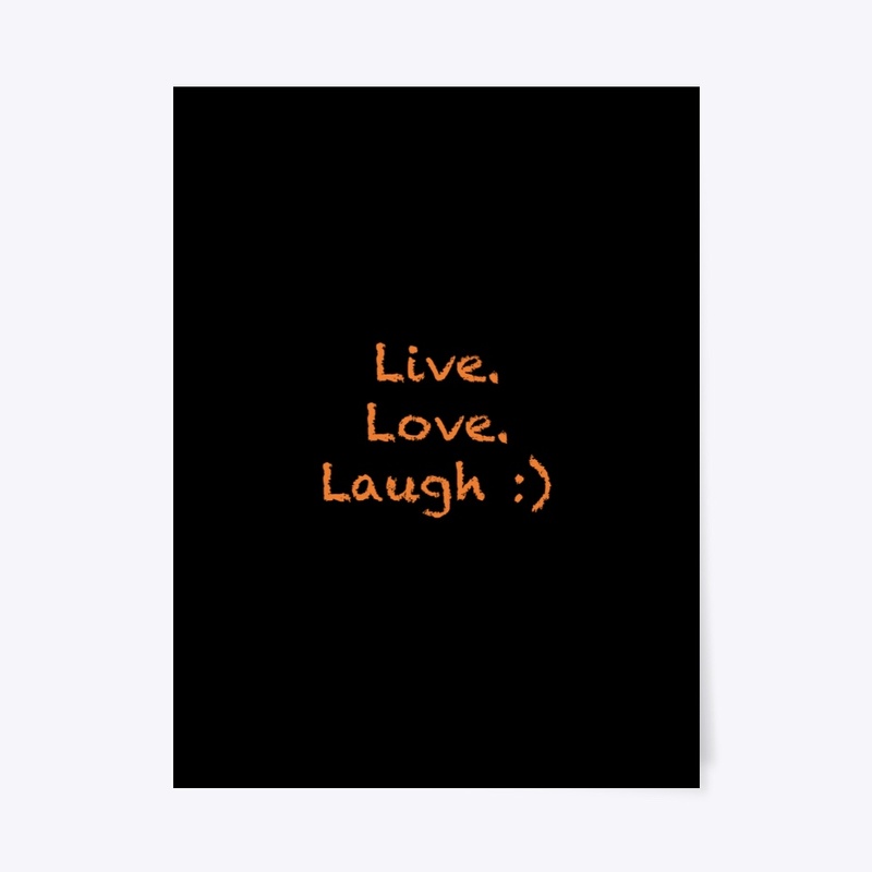 Live love laugh EcoFriendly Hoodie