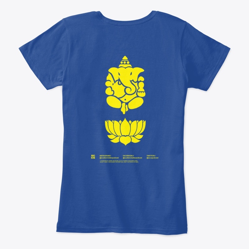 Tshirts For India (Part 1) - Women's Blu