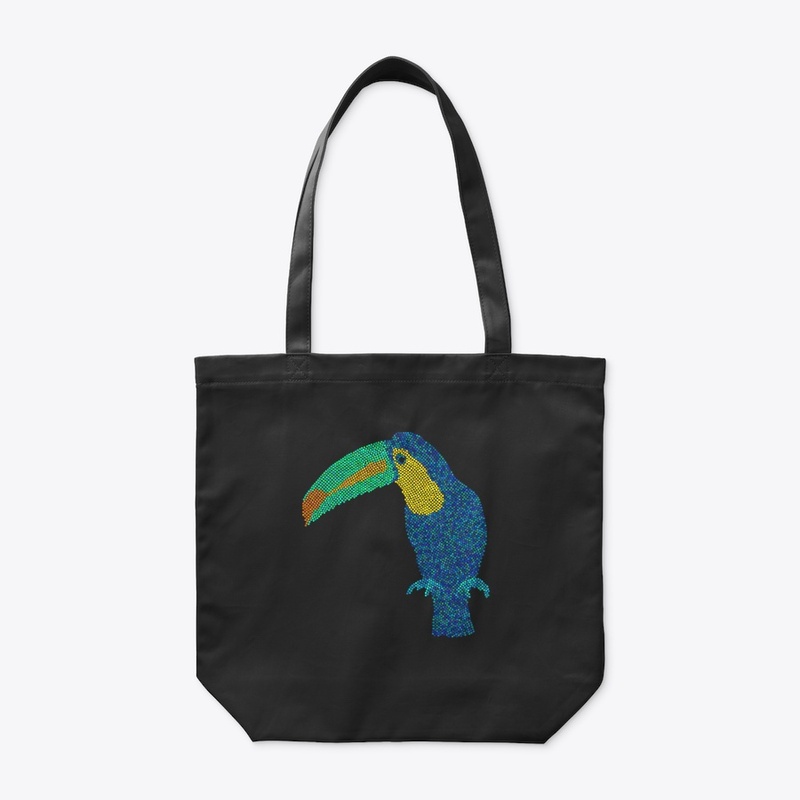 Dot Art Toucan