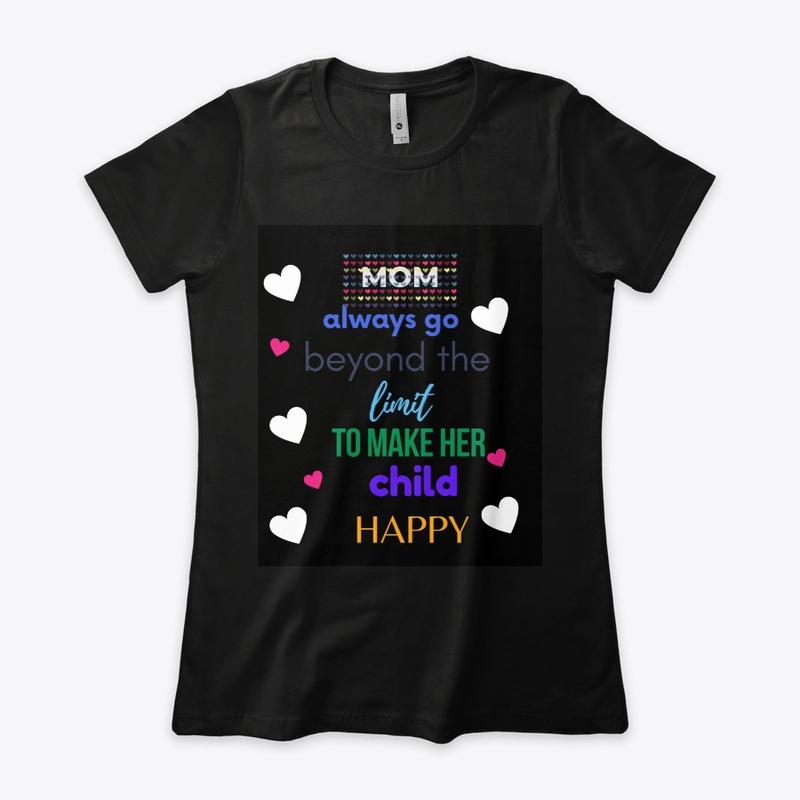 Mother's Love Tee Black - MOM