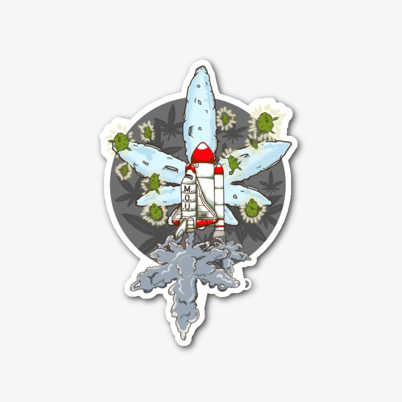 420 Trippy Sticker