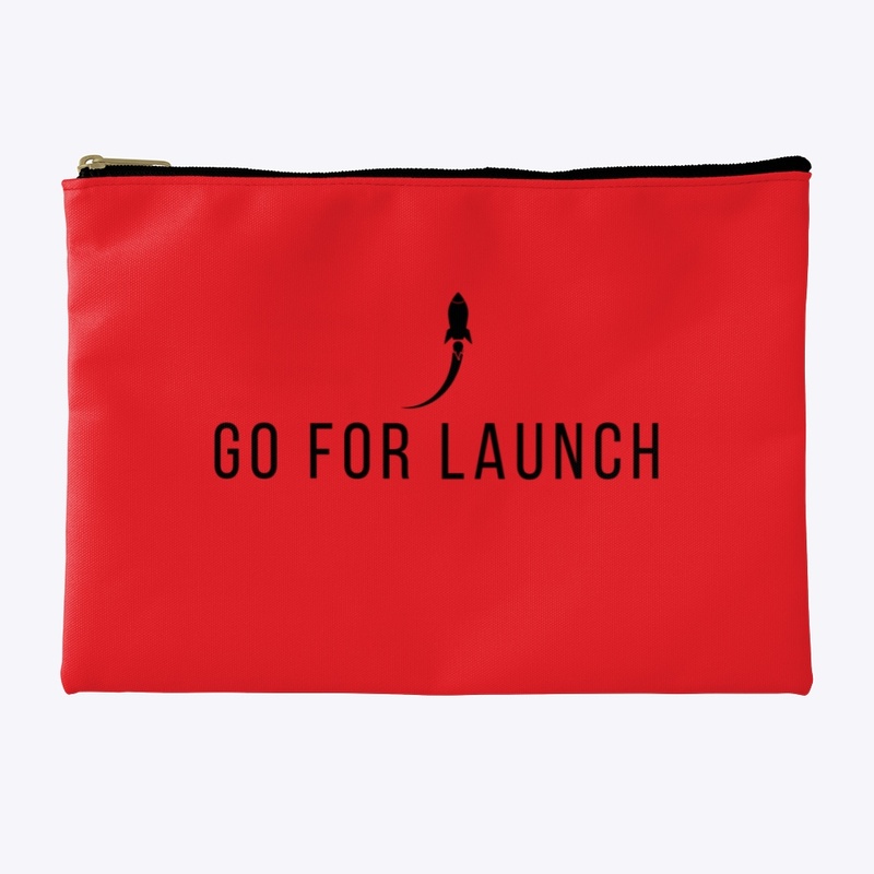 Go For Launch Zip Pouch