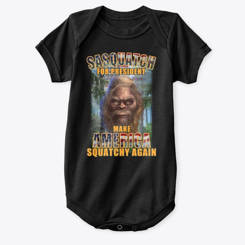 SASQUATCH FOR PRESIDENT - M.A.S.A.