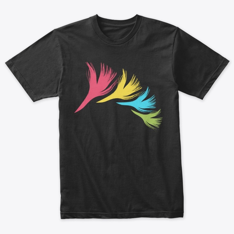 TREE MODERN SIMPLE FEATHER DESIGN